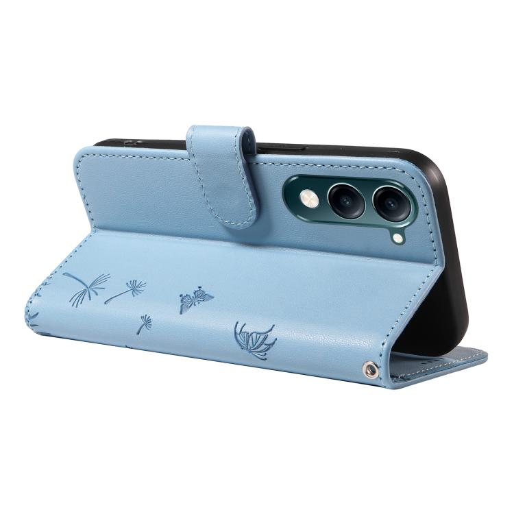 For vivo Y29S 5G / Y04 Dandelion Embossed Pattern Flip Leather Phone Case