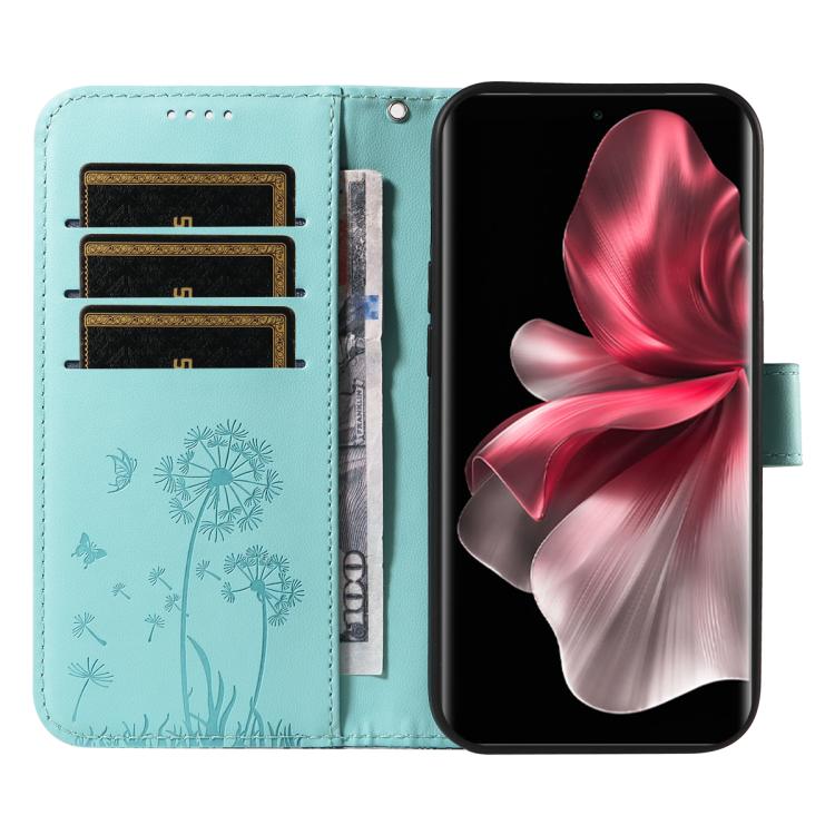 For vivo V30E / V40 Lite Global Dandelion Embossed Pattern Flip Leather Phone Case