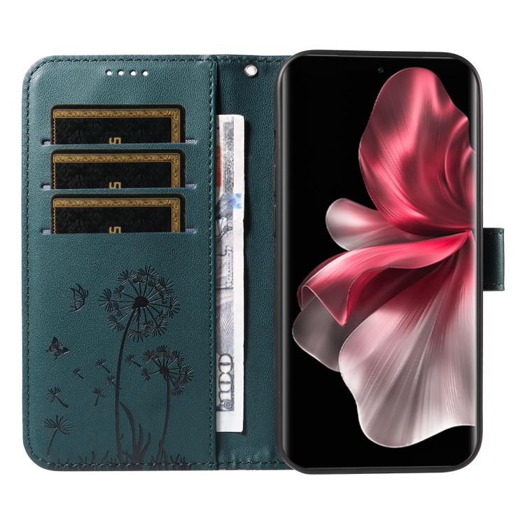 For vivo V30E / V40 Lite Global Dandelion Embossed Pattern Flip Leather Phone Case