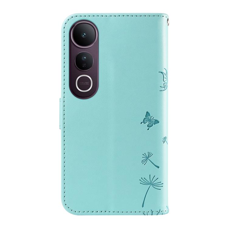 For vivo V50 Lite 5G Global Dandelion Embossed Pattern Flip Leather Phone Case