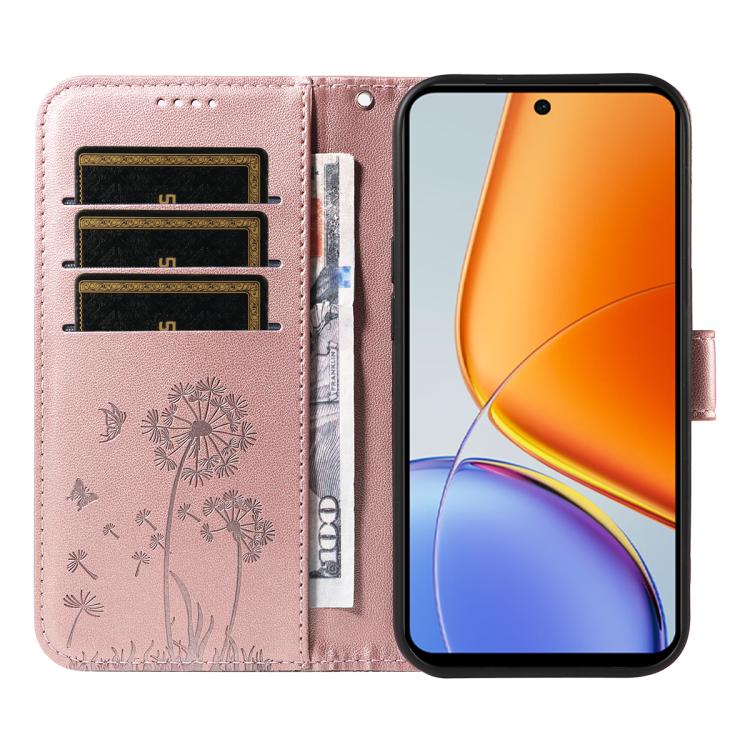 For vivo Y39 5G Global Dandelion Embossed Pattern Flip Leather Phone Case