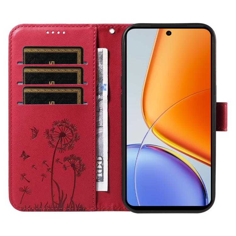 For vivo Y39 5G Global Dandelion Embossed Pattern Flip Leather Phone Case