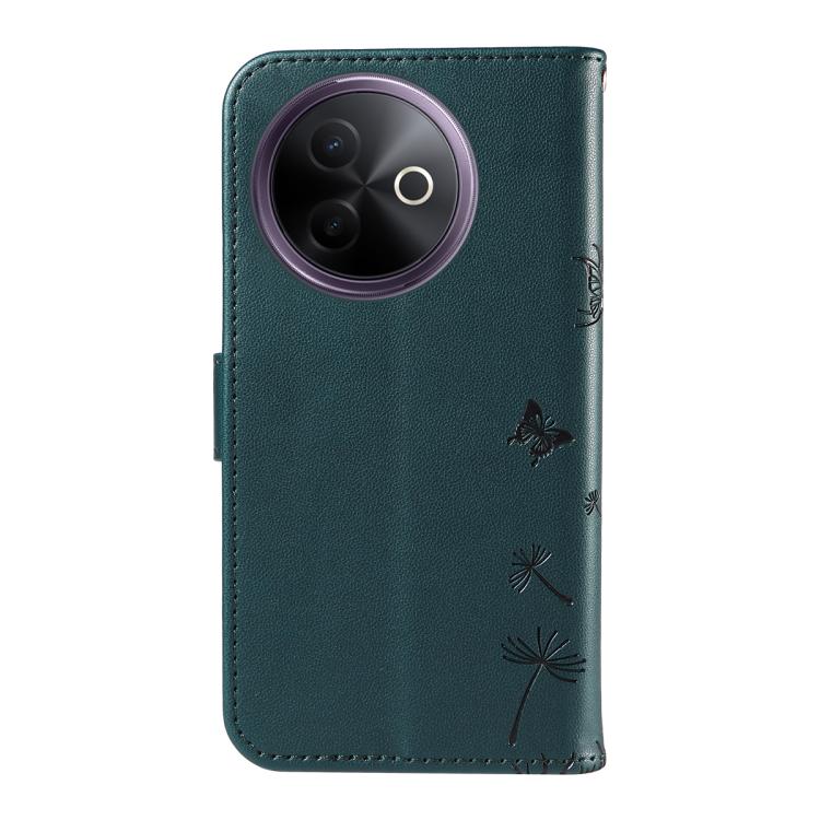 For vivo Y39 5G Global Dandelion Embossed Pattern Flip Leather Phone Case