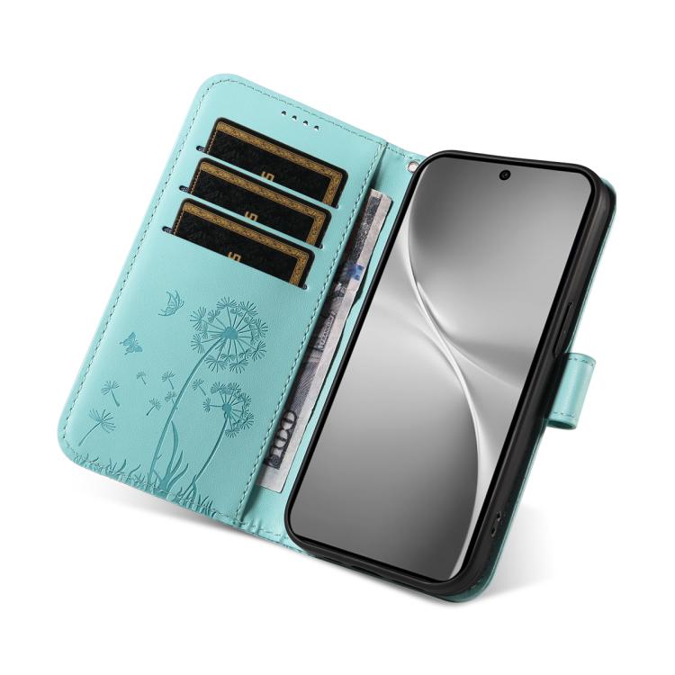 For vivo V60 5G Dandelion Embossed Pattern Flip Leather Phone Case