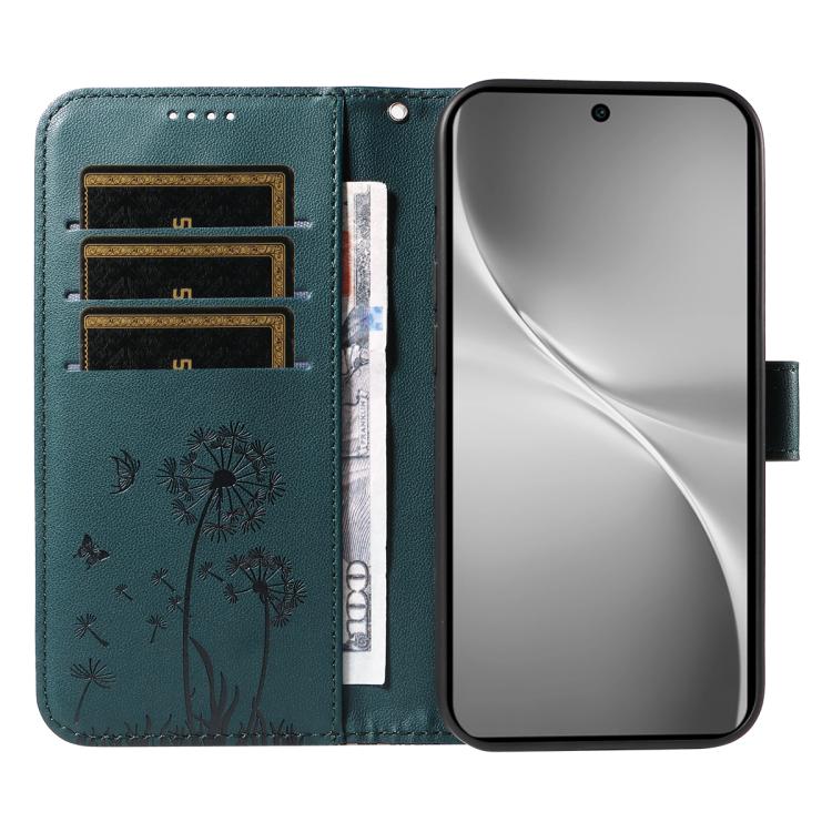 For vivo V60 5G Dandelion Embossed Pattern Flip Leather Phone Case