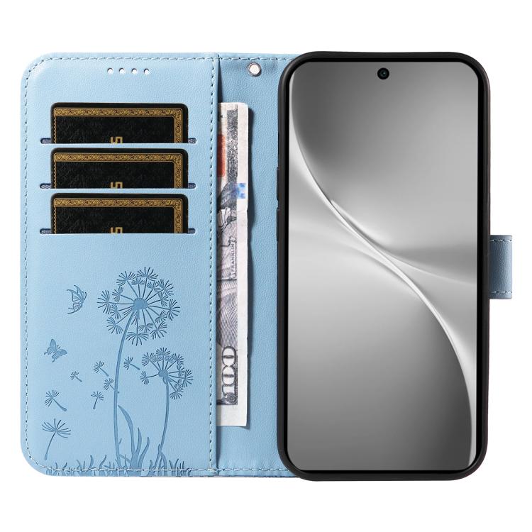 For vivo V60 5G Dandelion Embossed Pattern Flip Leather Phone Case