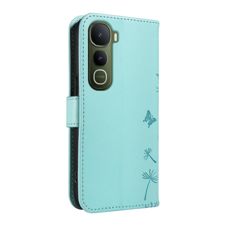 For vivo Y400 5G Dandelion Embossed Pattern Flip Leather Phone Case