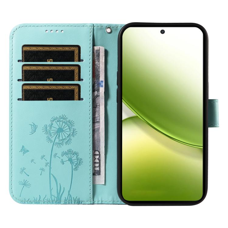 For vivo Y400 5G Dandelion Embossed Pattern Flip Leather Phone Case