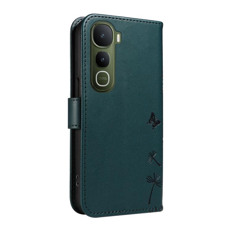 For vivo Y400 5G Dandelion Embossed Pattern Flip Leather Phone Case