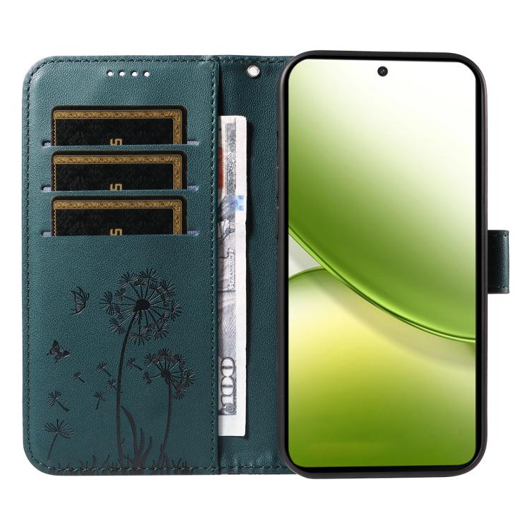 For vivo Y400 5G Dandelion Embossed Pattern Flip Leather Phone Case