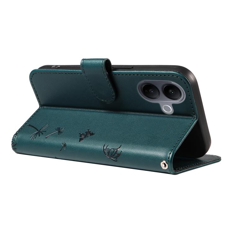 For vivo V60 Lite 4G Dandelion Embossed Pattern Flip Leather Phone Case