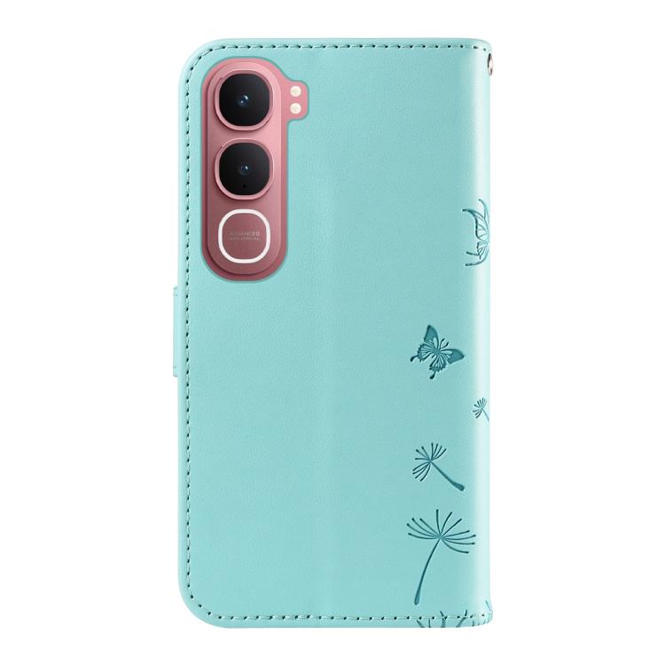 For vivo Y31 5G 2025 / Y21D Dandelion Embossed Pattern Flip Leather Phone Case