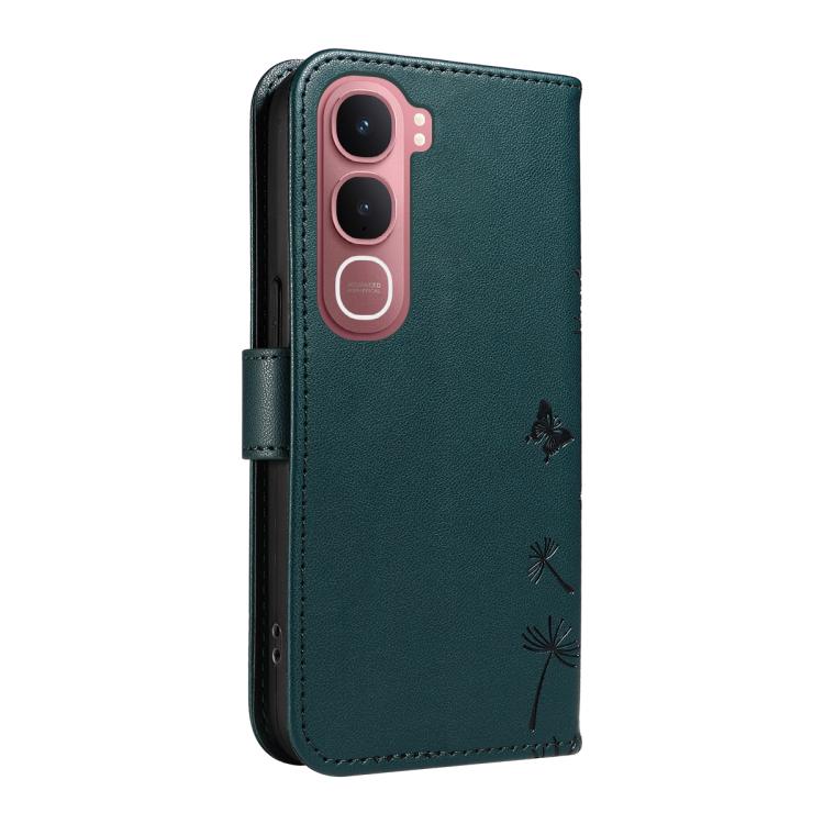 For vivo Y31 5G 2025 / Y21D Dandelion Embossed Pattern Flip Leather Phone Case