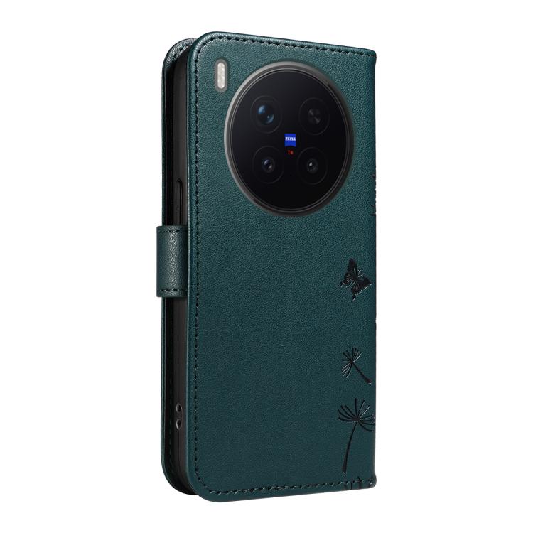 For vivo X300 Pro Dandelion Embossed Pattern Flip Leather Phone Case