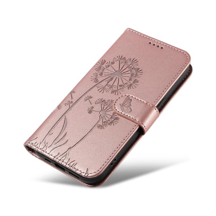 For vivo X300 Dandelion Embossed Pattern Flip Leather Phone Case