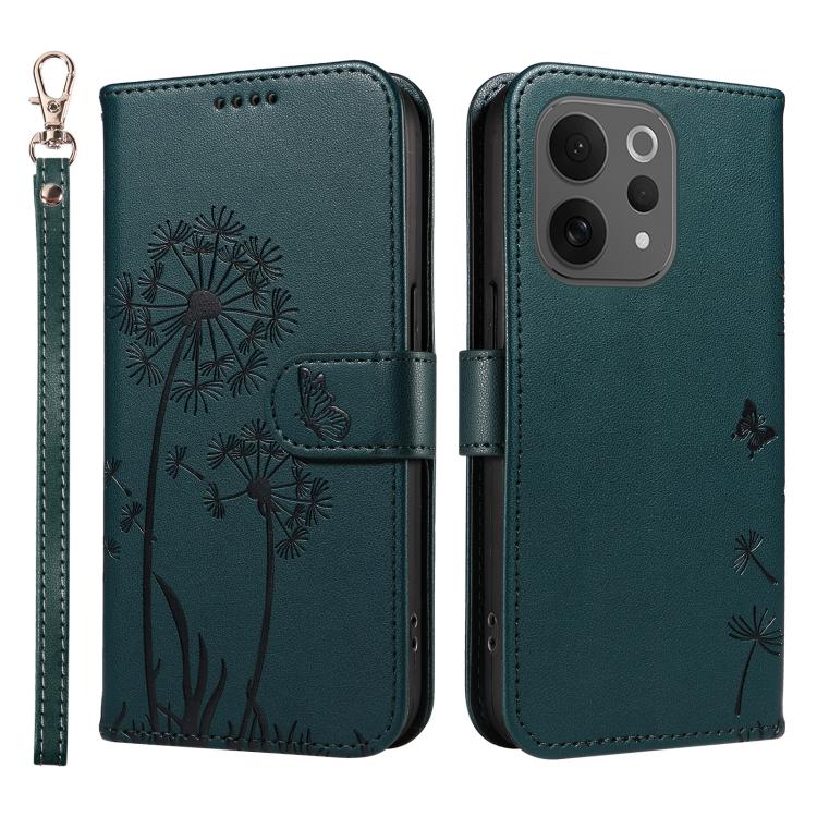 For vivo V70 5G Global/V70 Elite 5G Dandelion Embossed Pattern Flip Leather Phone Case