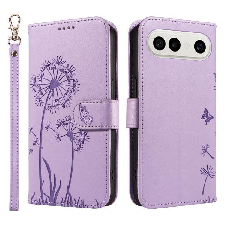 For vivo S50 Pro mini 5G Dandelion Embossed Pattern Flip Leather Phone Case