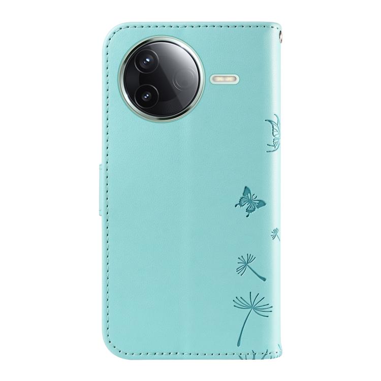 For Redmi K80 / K80 Pro Dandelion Embossed Pattern Flip Leather Phone Case