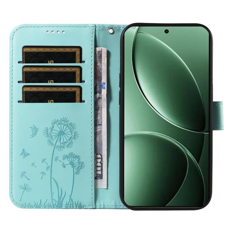 For Redmi K80 / K80 Pro Dandelion Embossed Pattern Flip Leather Phone Case