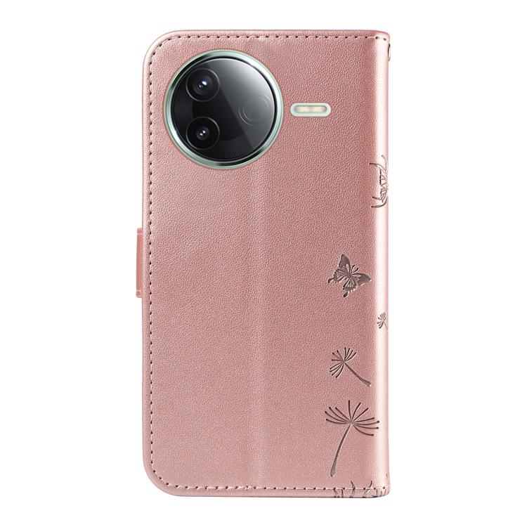 For Redmi K80 / K80 Pro Dandelion Embossed Pattern Flip Leather Phone Case