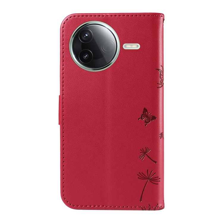 For Redmi K80 / K80 Pro Dandelion Embossed Pattern Flip Leather Phone Case