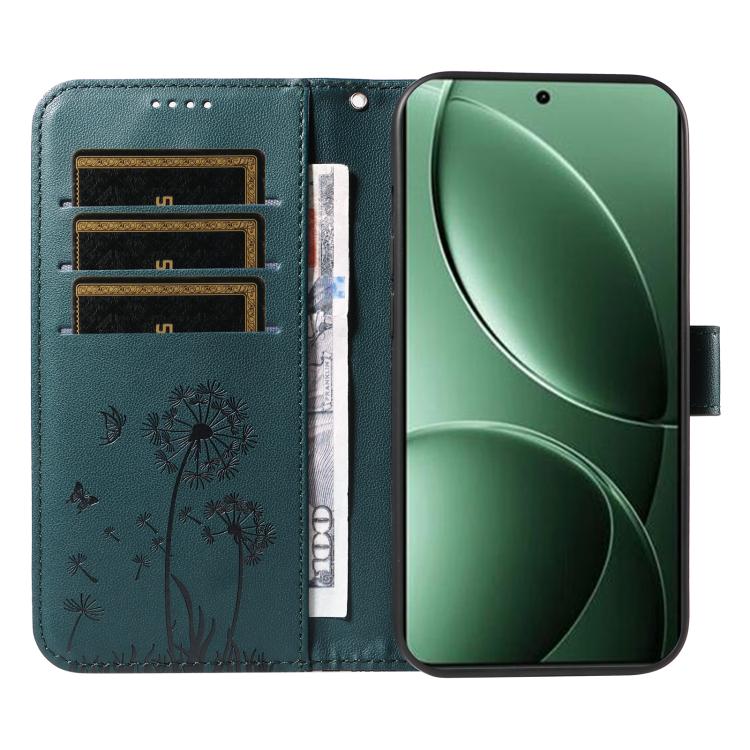 For Redmi K80 / K80 Pro Dandelion Embossed Pattern Flip Leather Phone Case