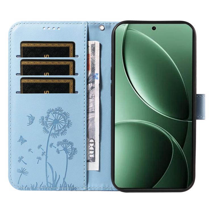 For Redmi K80 / K80 Pro Dandelion Embossed Pattern Flip Leather Phone Case