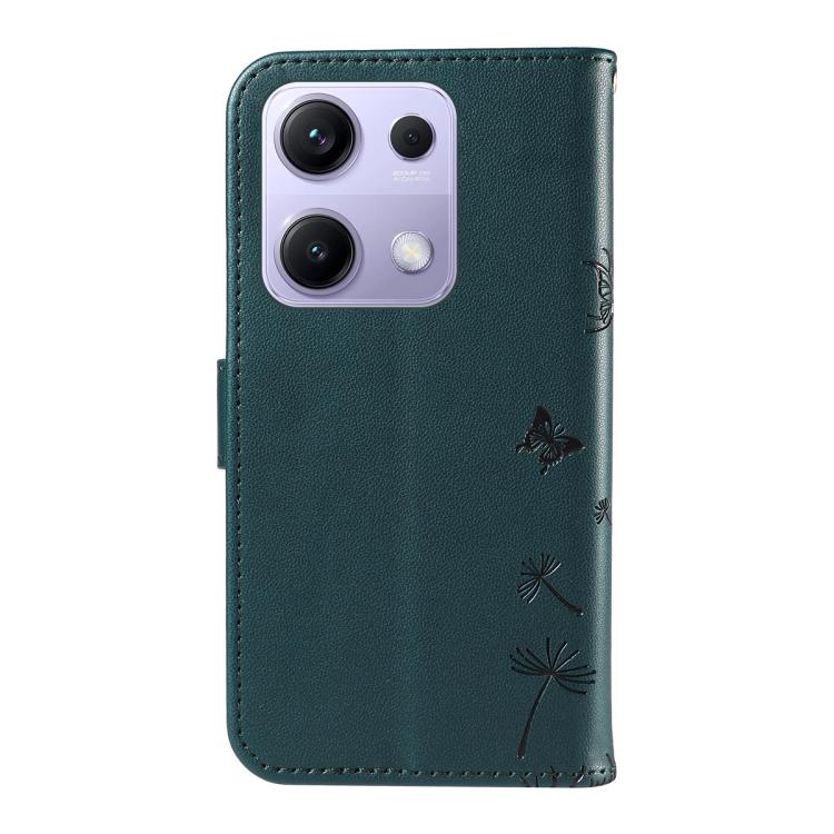 For Redmi Note 13 Pro 4G / 14S 4G Dandelion Embossed Pattern Flip Leather Phone Case
