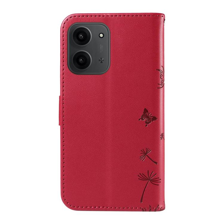 For Redmi 15C 5G / 4G Global 171mm Dandelion Embossed Pattern Flip Leather Phone Case