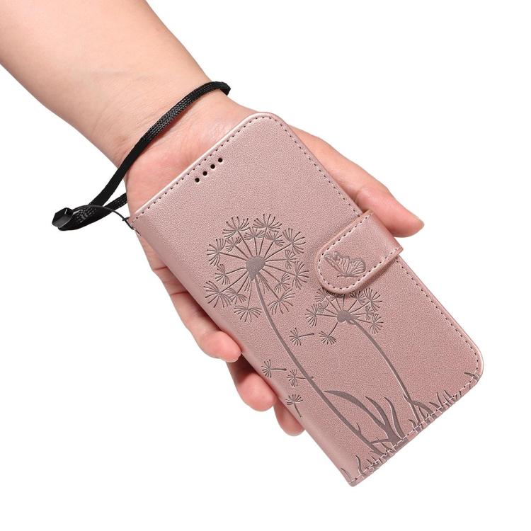 For Redmi 15C 5G / 4G EU 173mm Dandelion Embossed Pattern Flip Leather Phone Case