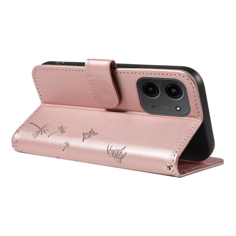 For Redmi 15C 5G / 4G EU 173mm Dandelion Embossed Pattern Flip Leather Phone Case