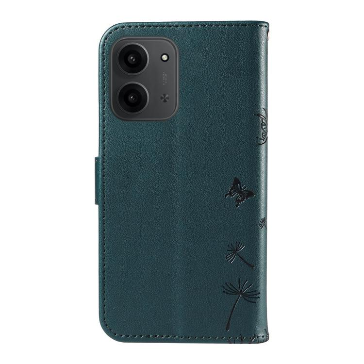 For Redmi 15C 5G / 4G EU 173mm Dandelion Embossed Pattern Flip Leather Phone Case