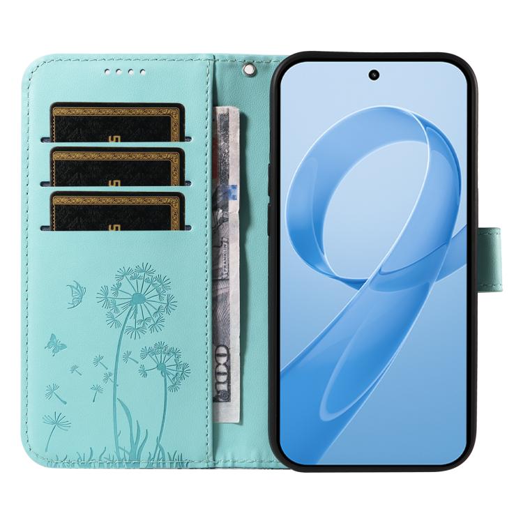For Redmi K90/Poco F8 Pro Dandelion Embossed Pattern Flip Leather Phone Case