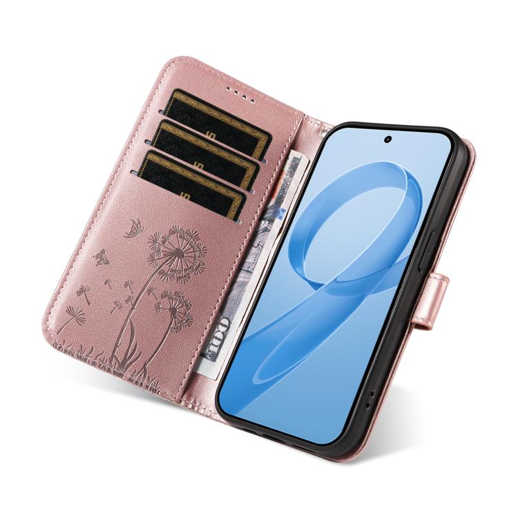 For Redmi K90 Pro Max/Poco F8 Ultra Dandelion Embossed Pattern Flip Leather Phone Case