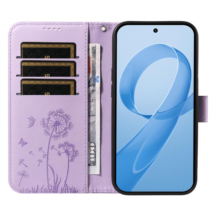 For Redmi K90 Pro Max/Poco F8 Ultra Dandelion Embossed Pattern Flip Leather Phone Case