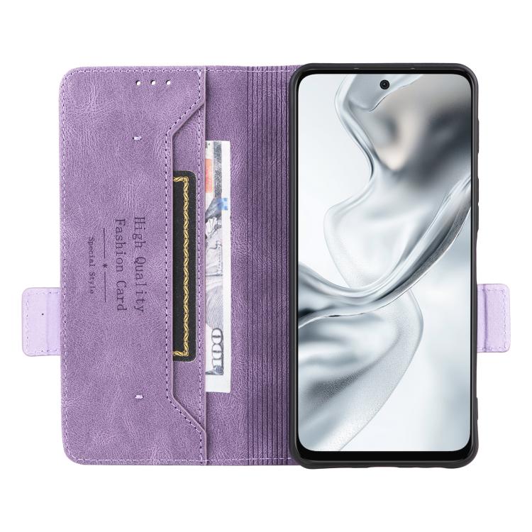 For ZTE nubia S2 A502ZT Magnetic Clasp Leather Phone Case