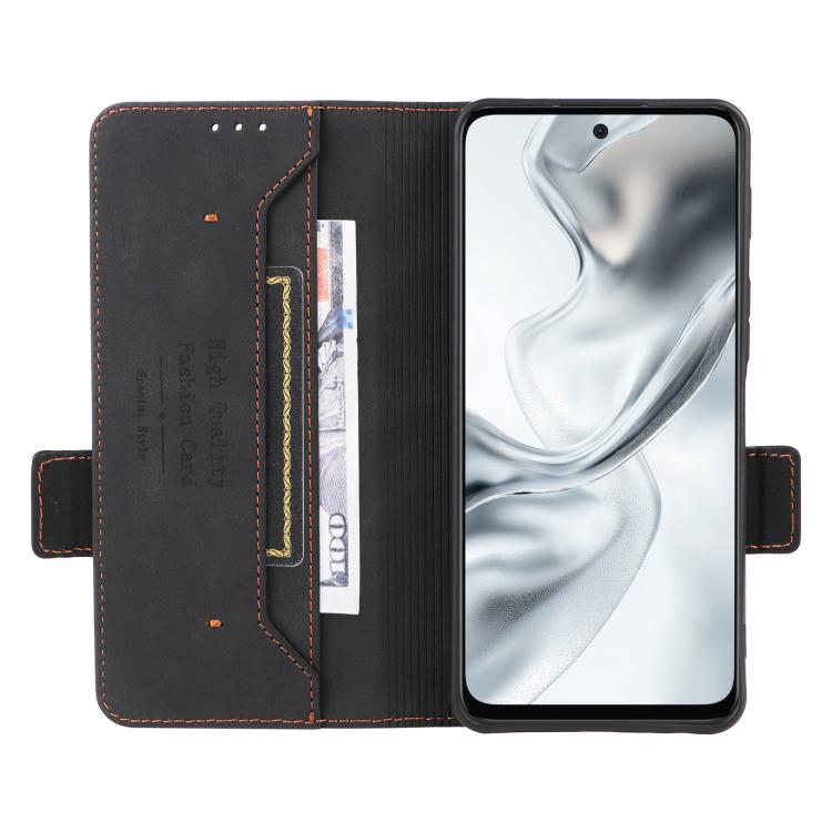 For ZTE nubia S2 A502ZT Magnetic Clasp Leather Phone Case
