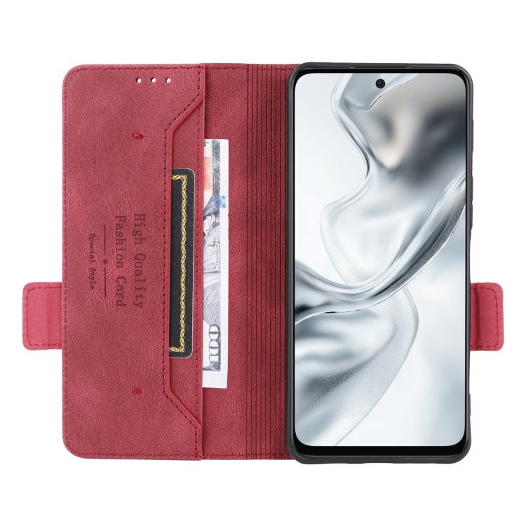 For ZTE nubia S2 A502ZT Magnetic Clasp Leather Phone Case