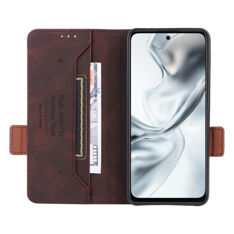For ZTE nubia S2e / S2R / S2 Lite Magnetic Clasp Leather Phone Case