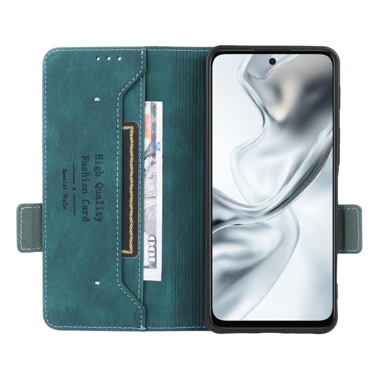For ZTE nubia S2e / S2R / S2 Lite Magnetic Clasp Leather Phone Case