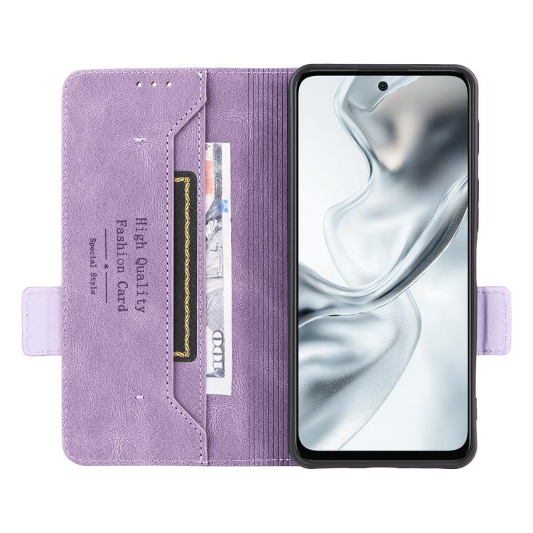For ZTE nubia S2e / S2R / S2 Lite Magnetic Clasp Leather Phone Case