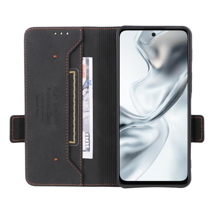 For ZTE nubia S2e / S2R / S2 Lite Magnetic Clasp Leather Phone Case