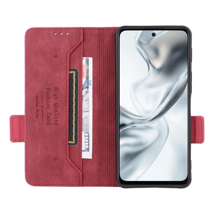 For ZTE nubia S2e / S2R / S2 Lite Magnetic Clasp Leather Phone Case