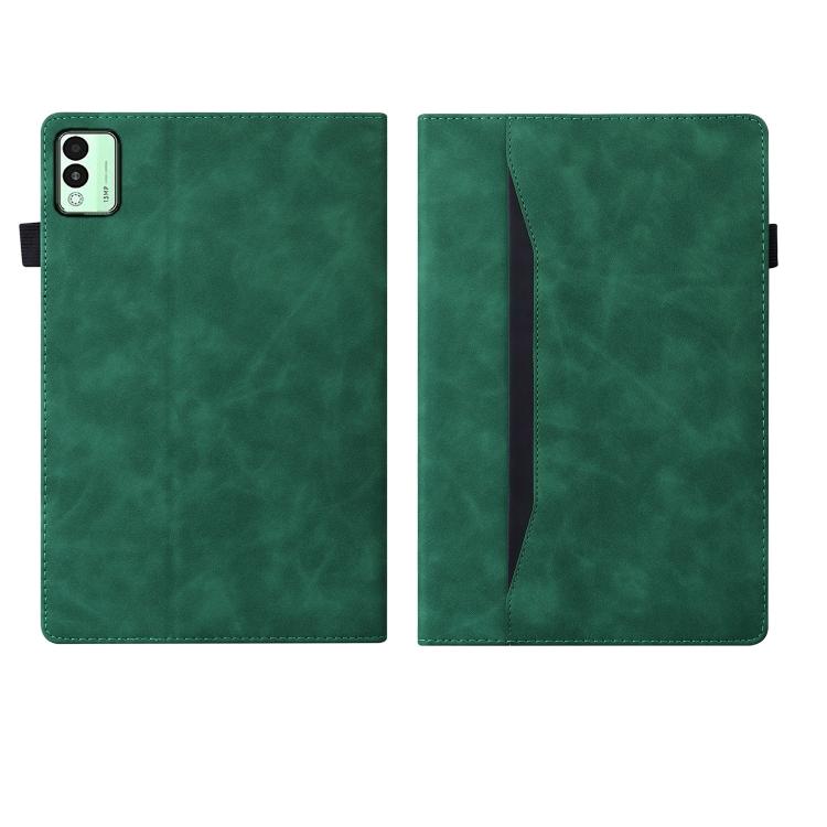 For Tecno Megapad 11 2024 Splicing Shockproof Leather Tablet Case