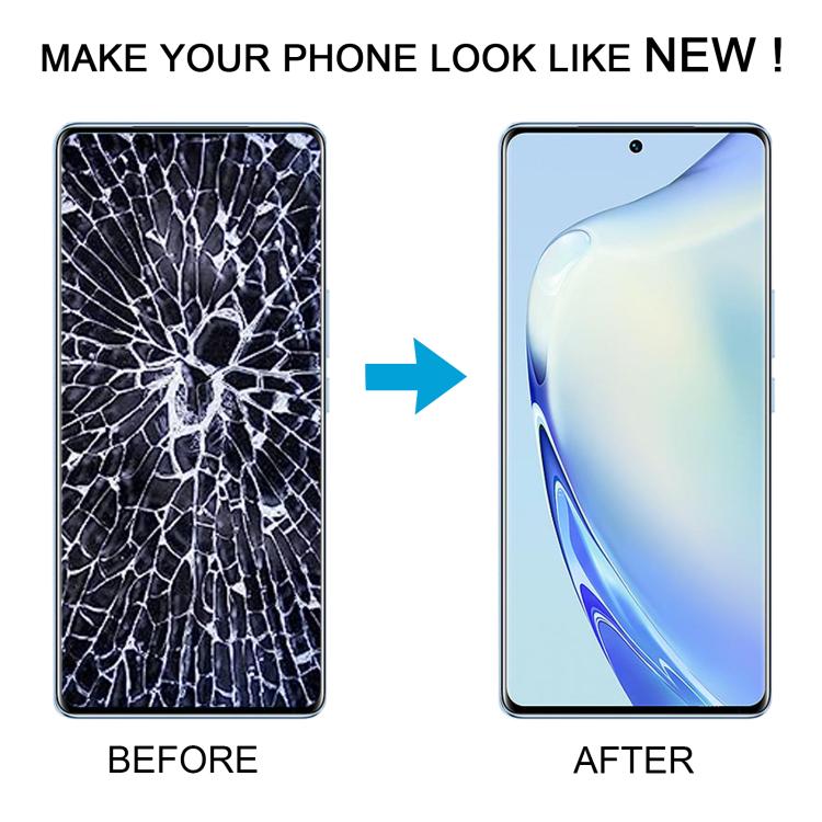 For vivo V27 Pro 5G V2230 OLED LCD Screen with Digitizer Full Assembly with Fingerprint Identification