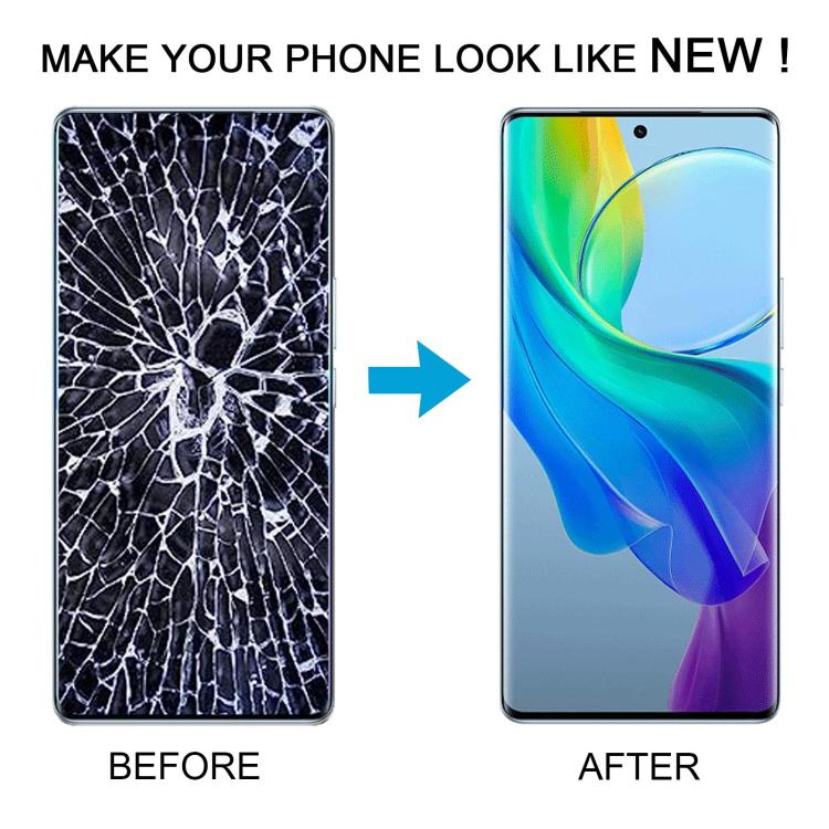 For vivo Y300+ 5G V2422 OLED LCD Screen with Digitizer Full Assembly with Fingerprint Identification