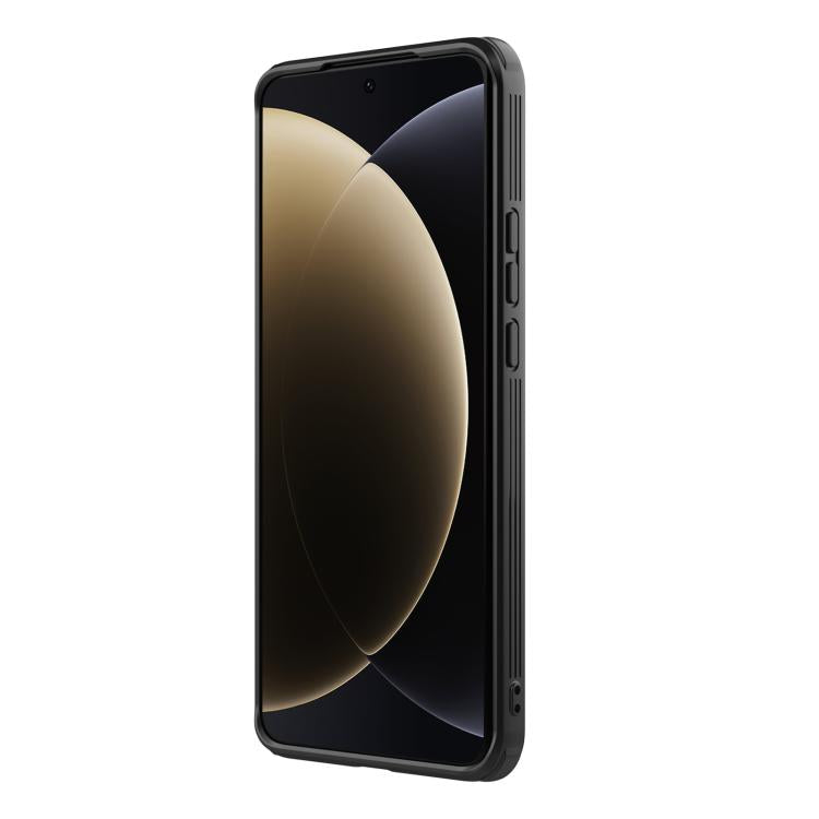 For Xiaomi 15 Ultra NILLKIN CamShield Prop Translucent PC Phone Case - Black