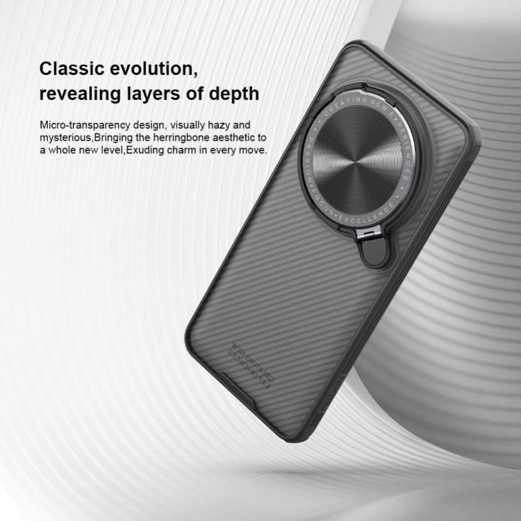 For Xiaomi 15 Ultra NILLKIN CamShield Prop Translucent PC Phone Case - Black