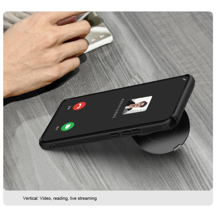 For Xiaomi 15 Ultra NILLKIN CamShield Prop Translucent PC Phone Case - Black