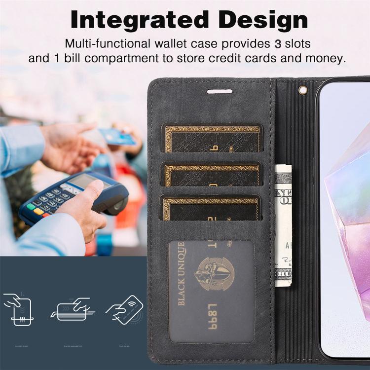For Samsung Galaxy A36 5G Orchid Butterfly Embossed Leather Phone Case